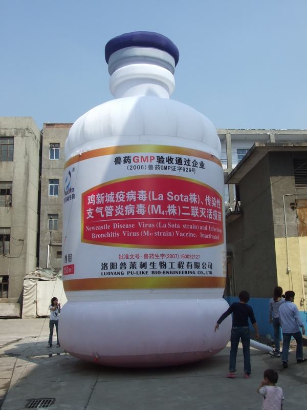连江充气瓶子气模